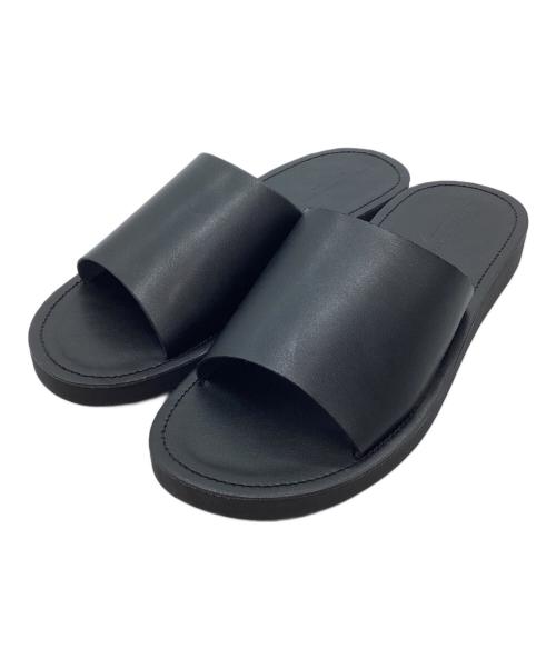 green label relaxing（グリーンレーベルリラクシング）green label relaxing (グリーンレーベルリラクシング) サンダル ブラック サイズ:28 未使用品の古着・服飾アイテム