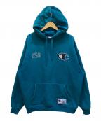 Championチャンピオン）の古着「プルオーバーパーカー」｜ブルー