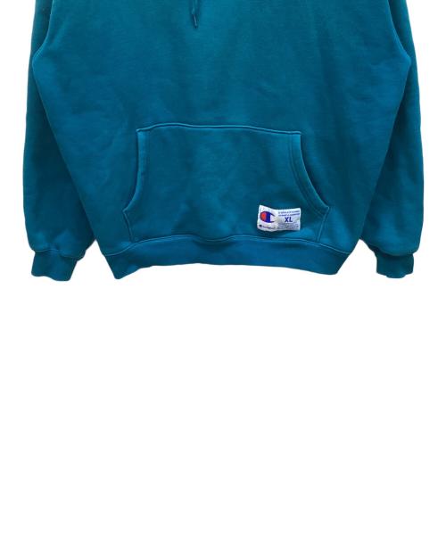 Champion（チャンピオン）Champion (チャンピオン) プルオーバーパーカー ブルー サイズ:XLの古着・服飾アイテム