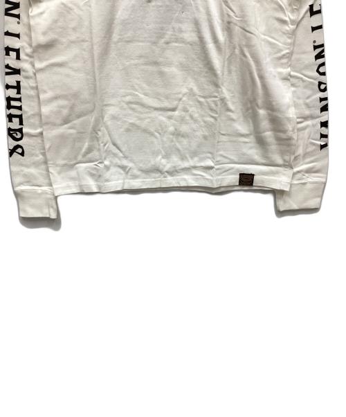 VANSON（バンソン）VANSON (バンソン) カットソー ホワイト サイズ:L 未使用品の古着・服飾アイテム