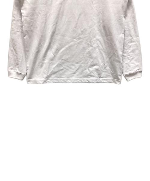 BEAMS（ビームス）BEAMS (ビームス) 長袖カットソー ホワイト サイズ:Mの古着・服飾アイテム