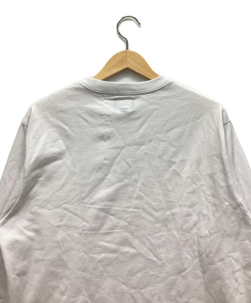 BEAMS（ビームス）BEAMS (ビームス) 長袖カットソー ホワイト サイズ:Mの古着・服飾アイテム