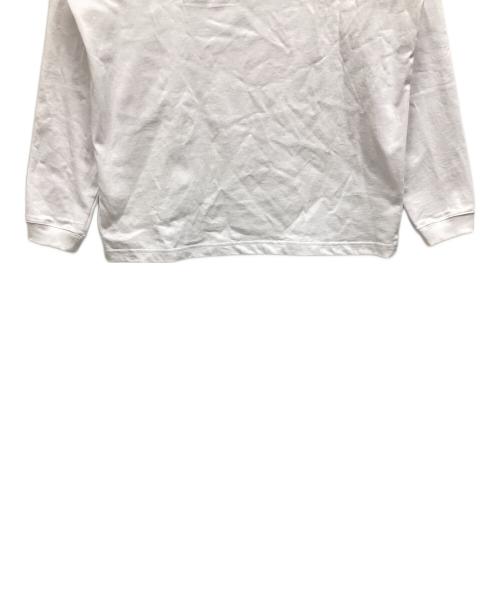 BEAMS（ビームス）BEAMS (ビームス) 長袖カットソー ホワイト サイズ:Mの古着・服飾アイテム