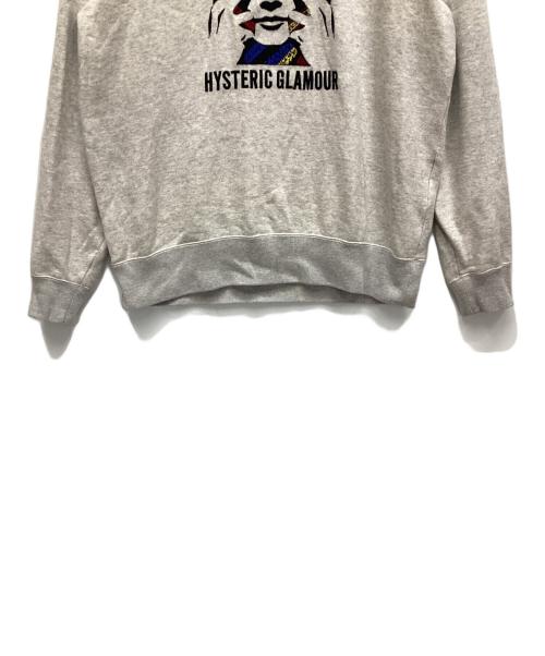 Hysteric Glamour（ヒステリックグラマー）Hysteric Glamour (ヒステリックグラマー) スウェット グレー サイズ:Lの古着・服飾アイテム