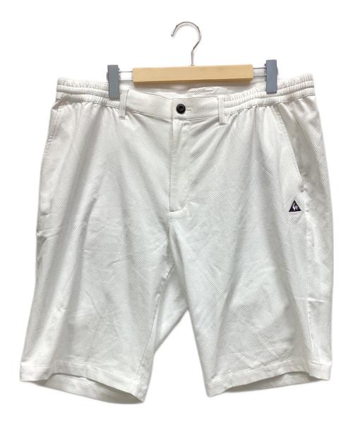 le coq sportif（ルコックスポルティフ）le coq sportif (ルコックスポルティフ) ハーフパンツ ホワイト サイズ:3Lの古着・服飾アイテム