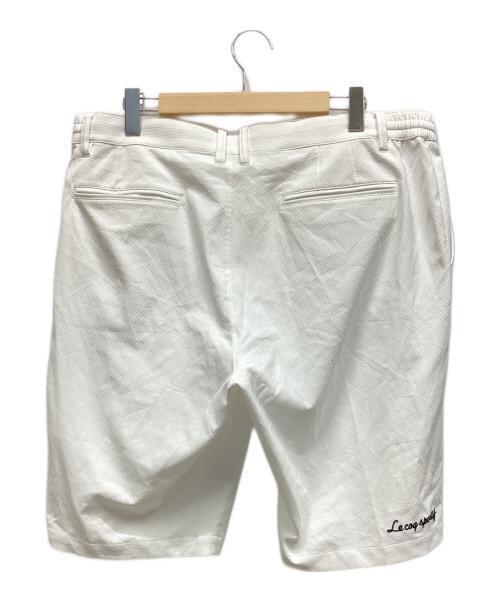 le coq sportif（ルコックスポルティフ）le coq sportif (ルコックスポルティフ) ハーフパンツ ホワイト サイズ:3Lの古着・服飾アイテム