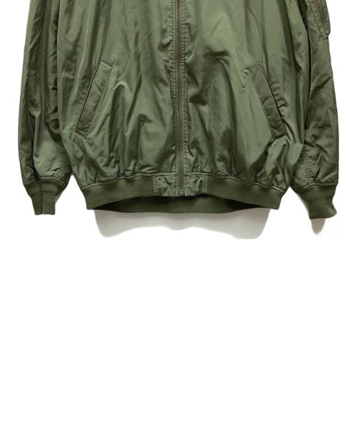 ALPHA（アルファ）ALPHA (アルファ) MA-1ジャケット カーキ サイズ:Lの古着・服飾アイテム