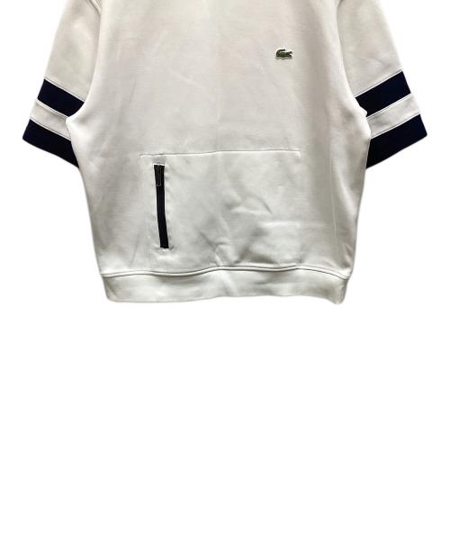 LACOSTE（ラコステ）LACOSTE (ラコステ) 半袖カットソー ホワイト サイズ:Mの古着・服飾アイテム