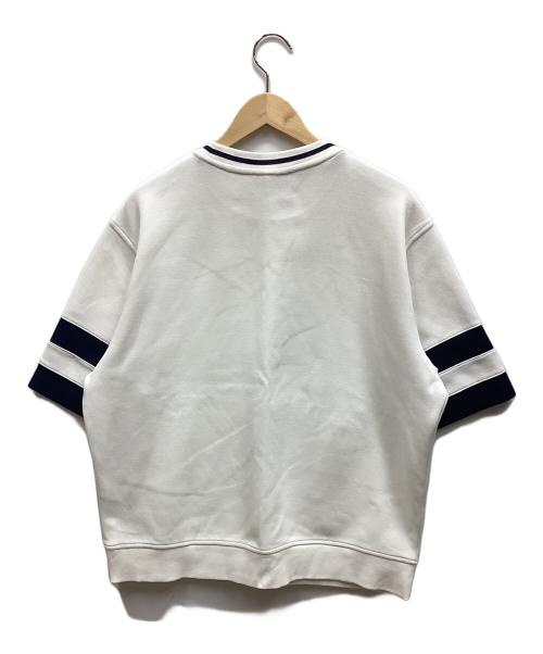 LACOSTE（ラコステ）LACOSTE (ラコステ) 半袖カットソー ホワイト サイズ:Mの古着・服飾アイテム