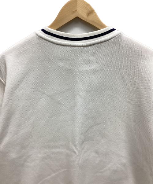 LACOSTE（ラコステ）LACOSTE (ラコステ) 半袖カットソー ホワイト サイズ:Mの古着・服飾アイテム