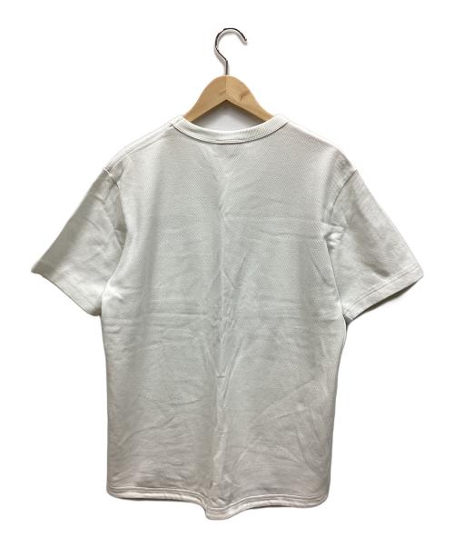 LACOSTE（ラコステ）LACOSTE (ラコステ) ポケットTシャツ ホワイト サイズ:Mの古着・服飾アイテム