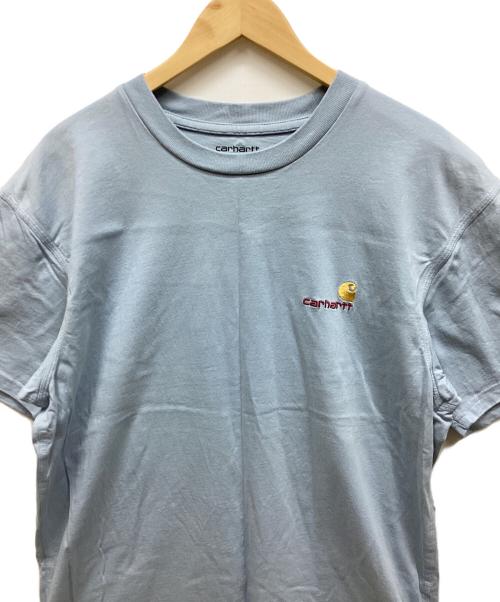CarHartt（カーハート）CarHartt (カーハート) 半袖Tシャツ ブルー サイズ:Mの古着・服飾アイテム