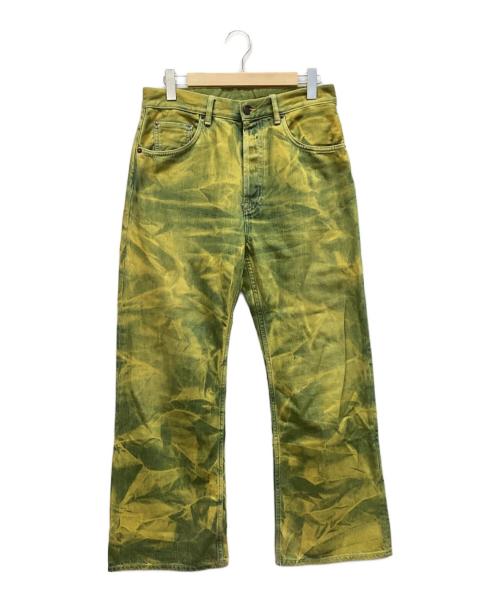 Acne studios（アクネ ストゥディオス）Acne studios (アクネ ストゥディオス) ルーズフィットジーンズ イエロー サイズ:W30の古着・服飾アイテム