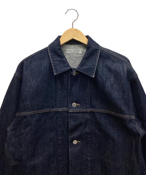 BEAUTY&YOUTH（ビューティーアンドユース）BEAUTY&YOUTH (ビューティーアンドユース) デニムジャケット インディゴ サイズ:Mの古着・服飾アイテム