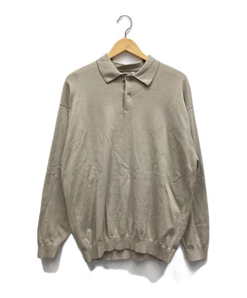 STEVEN ALAN（スティーブンアラン）STEVEN ALAN (スティーブンアラン) ポロシャツ ベージュ サイズ:Mの古着・服飾アイテム