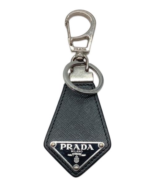 PRADA（プラダ）PRADA (プラダ) レザーキーリング サイズ:表記なしの古着・服飾アイテム
