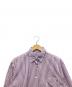 BEAUTY&YOUTH UNITED ARROWS (ビューティーアンドユースユナイテッドアローズ) コットンストライプショート シャツ パープル×ホワイト サイズ:表記なし：2500円