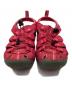 KEEN (キーン) サンダル レッド サイズ:24.5：2500円