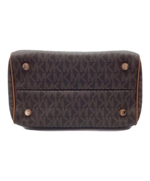 MICHAEL KORS（マイケル・コース）MICHAEL KORS (マイケルコース) ボストンバッグ ブラウンの古着・服飾アイテム