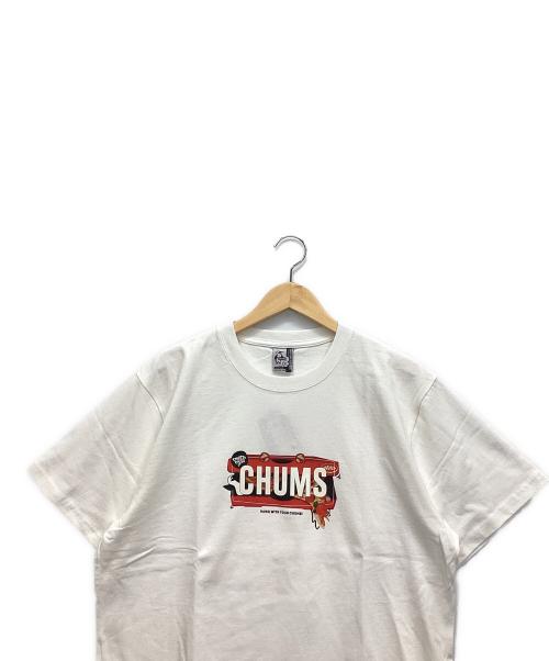 CHUMS（チャムス）CHUMS (チャムス) Tシャツ ホワイト サイズ:XL 未使用品の古着・服飾アイテム