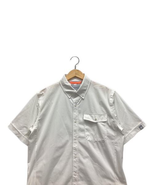 MAMMUT（マムート）MAMMUT (マムート) 半袖シャツ ホワイト サイズ:Lの古着・服飾アイテム