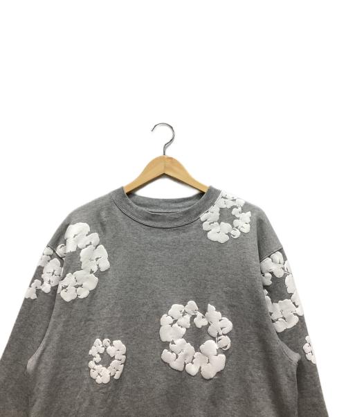 Denim Tears（デニムティアーズ）Denim Tears (デニムティアーズ) スウェット ライトグレー サイズ:Lの古着・服飾アイテム