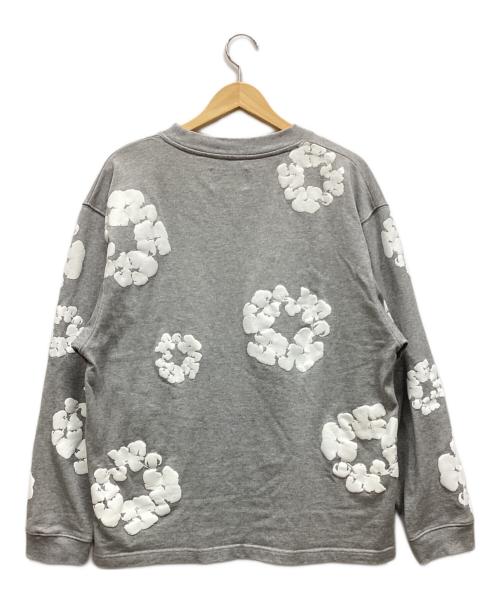 Denim Tears（デニムティアーズ）Denim Tears (デニムティアーズ) スウェット ライトグレー サイズ:Lの古着・服飾アイテム