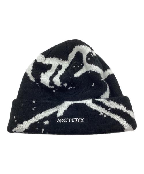 ARC'TERYX（アークテリクス）ARC'TERYX (アークテリクス) ニット帽 ブラック×ホワイトの古着・服飾アイテム