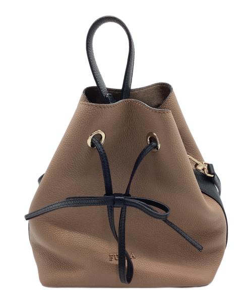 FURLA（フルラ）FURLA (フルラ) 2WAYバッグ ブラウンの古着・服飾アイテム