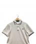 FRED PERRY (フレッドペリー) ポロシャツ ホワイト サイズ:M：3500円