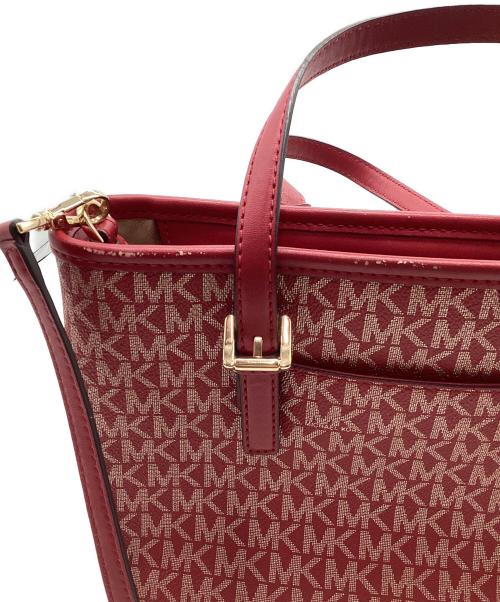 MICHAEL KORS（マイケル・コース）MICHAEL KORS (マイケルコース) 2WAYバッグ レッドの古着・服飾アイテム