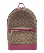 COACHコーチ）の古着「バックパック」｜ピンク