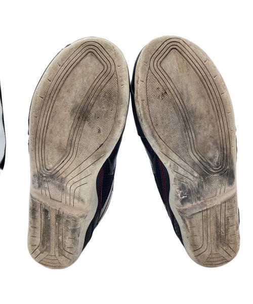 YELLOW CORN（イエローコーン）YELLOW CORN (イエローコーン) ライディングシューズ ブラック×レッド サイズ:26の古着・服飾アイテム