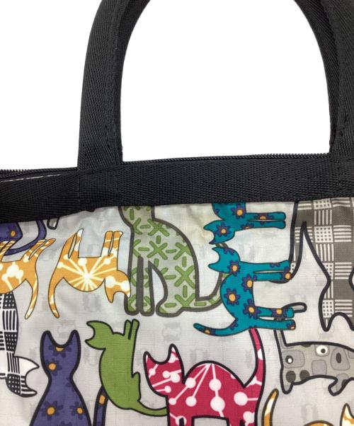 LeSportsac（レスポートサック）LeSportsac (レスポートサック) 2WAYバッグ ライトグレーの古着・服飾アイテム