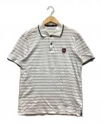 BURBERRY BLACK LABELバーバリーブラックレーベル）の古着「ポロシャツ」｜ホワイト