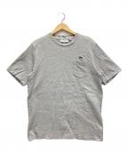 LACOSTEラコステ）の古着「ポケットカットソー」｜ライトグレー