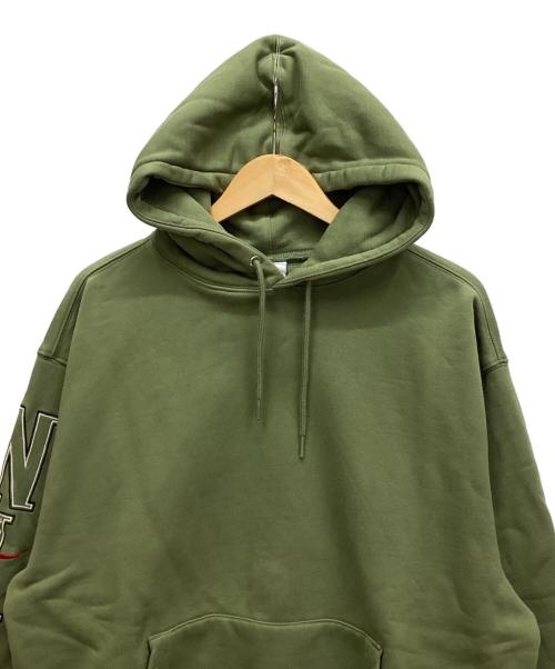 SUPREME（シュプリーム）SUPREME (シュプリーム) NIKE (ナイキ) 裏起毛パーカー グリーン サイズ:Sの古着・服飾アイテム