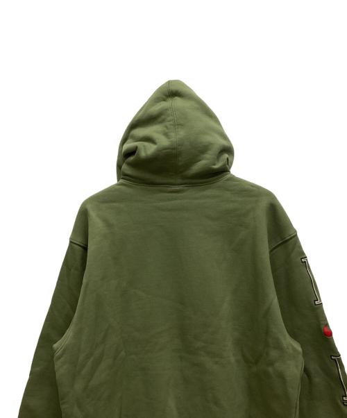 SUPREME（シュプリーム）SUPREME (シュプリーム) NIKE (ナイキ) 裏起毛パーカー グリーン サイズ:Sの古着・服飾アイテム