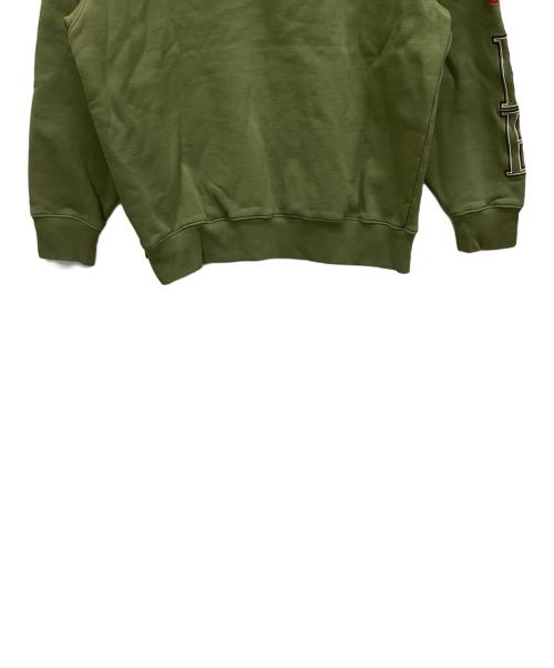 SUPREME（シュプリーム）SUPREME (シュプリーム) NIKE (ナイキ) 裏起毛パーカー グリーン サイズ:Sの古着・服飾アイテム