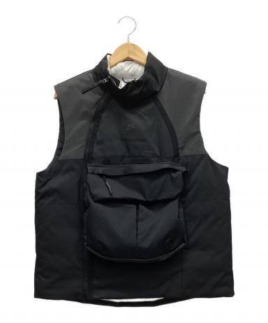 中古・古着通販】NIKE (ナイキ) テックパックベスト ブラック サイズ:M