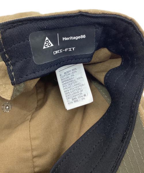 NIKE ACG（ナイキエーシージー）NIKE ACG (ナイキエージーシー) キャップ ブラウンの古着・服飾アイテム