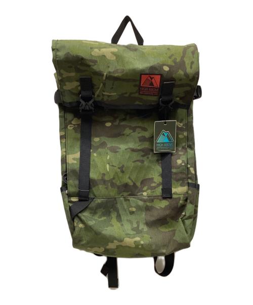 HIGH ABOVE（ハイアバブ）HIGH ABOVE (ハイアバブ) バックパック オリーブ 未使用品の古着・服飾アイテム