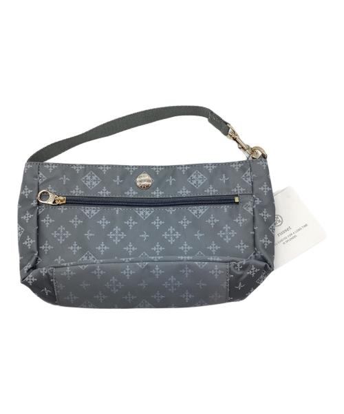 russet（ラシット）russet (ラシット) ポーチ グレー 未使用品の古着・服飾アイテム