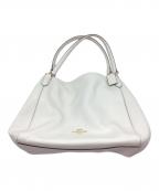 COACHコーチ）の古着「トートバッグ」｜ホワイト