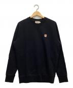 maison kitsuneメゾンキツネ）の古着「スウェット」｜ブラック