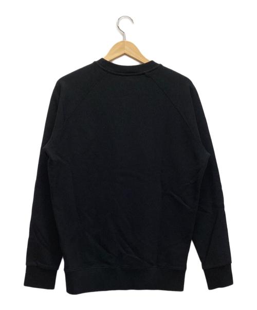 maison kitsune（メゾンキツネ）maison kitsune (メゾンキツネ) スウェット ブラック サイズ:Mの古着・服飾アイテム