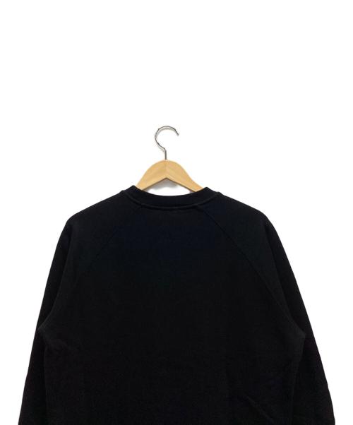 maison kitsune（メゾンキツネ）maison kitsune (メゾンキツネ) スウェット ブラック サイズ:Mの古着・服飾アイテム