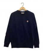maison kitsuneメゾンキツネ）の古着「スウェット」｜ネイビー
