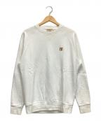 maison kitsuneメゾンキツネ）の古着「スウェット」｜ホワイト