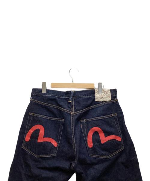 EVISU（エヴィス）EVISU (エヴィス) デニムハーフパンツ インディゴ サイズ:W34の古着・服飾アイテム
